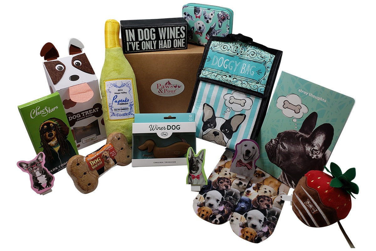 Paws & Pour Dog Box