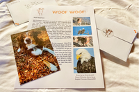 An example of a letter that Snorri might send you! Each letter is personalized and she loves sending them to everyone! 