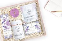 Luxe & Bloom luxury self care subscription box on Cratejoy - Spa Day Self Care Gift Box for Women delivered to your door