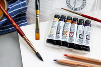 WatercolorSnacks -A Quarterly Subscription Box for Watercolor Enthusiasts. Build a foundation of skills and master new techniques.