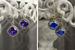 European Crystal Earrings