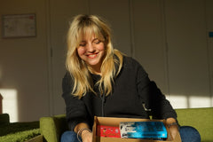 surprise books box from a box of stories. best chrismast present and gift from daughter and son bookish