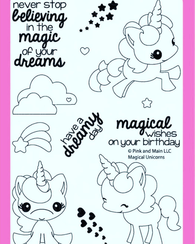 Image of Kid's Cardmaking Box - Special Unicorn Edition