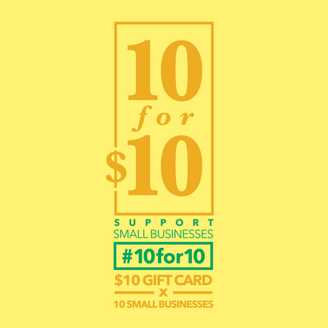 Image of Support Small Business: 10FOR10