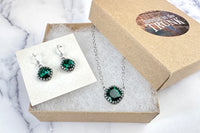 Fancy European Necklace & Earring Set