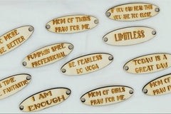 Earring, charm, ornament  - Laser cut/engraved  design ready for your crafty self to paint, decorate, gift to a friend, keep for your self.