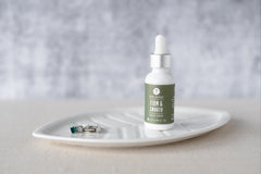 Root Journey Nourish and Clarify Facial Cleaner and Firm and Smooth Facial Serum. Vegan and Cruelty Free Leaping Bunny Certified. 