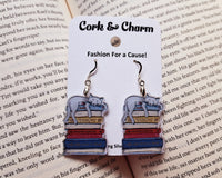 Book Club Earrings