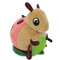 Image of Reading Bug Micro Squishable (4 inch)