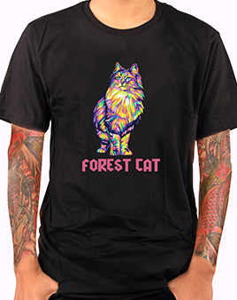 Image of Kitten Love Black Shirt