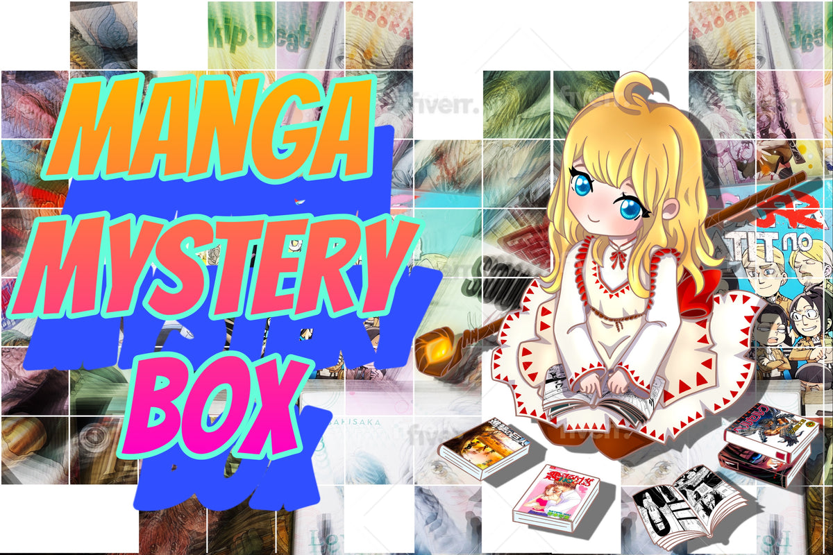 Manga Mystery Box Subscription Box - Cratejoy