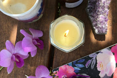 Soy Wax Candle Trio scented with Essential Oils