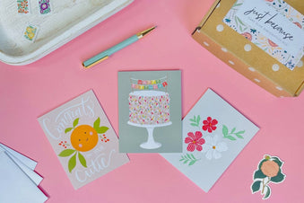 Just Because Greeting Card Club Subscription Box