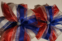 Red, white, and blue! Perfect for the 4th of July, Veterans Day, Memorial Day, or any day! The star of every July box!