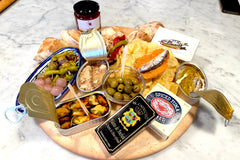TINNED FISH DATE NIGHT PLATTER