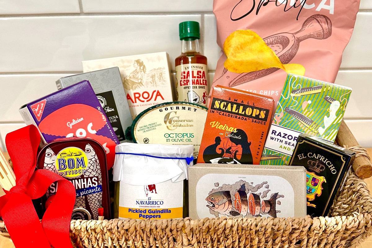 TINNED FISH DATE NIGHT PLATTER