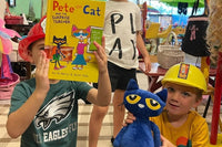 literacy--books and manipulatives
Constructive, imaginative, artistic, dramatic, physical, literacy, and role play