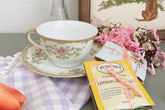 Vintage Teacup Club Duo - Teacup and Saucer