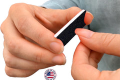 Style File Mini Nail Files Washable Comfortable Premium Quality Less Waste Sanitary Made USA Ergonomic A