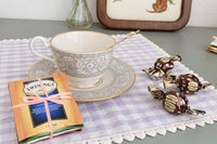 Vintage Teacup Club Duo - Teacup and Saucer
