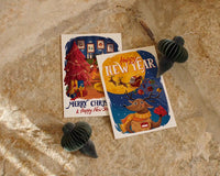 Christmas Card with Puzzles Inside