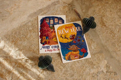Christmas Card with Puzzles Inside