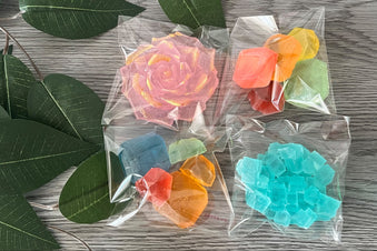All Natural Luxury Kohakutou Crystal Candy Treasure Box