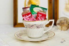 Vintage Teacup Club Duo - Teacup and Saucer