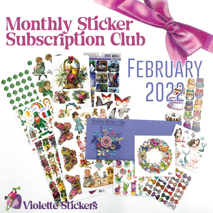 Image of February 2022 Sticker Pack