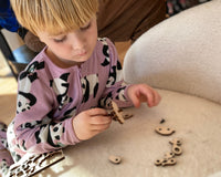 DIY Wooden Art Building Sets