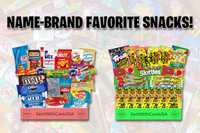 The Ultimate Candy Box Birthday Box & Snack Box | Sweet Snacks Treat Box Cookies Candy College Snack Box | Free Shipping!