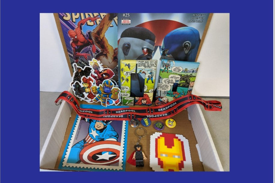 The Heroes Tower Geeky Mystery Box Subscription Box - Cratejoy