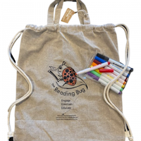Image of Color Your Own: Reading Bug Book Bag