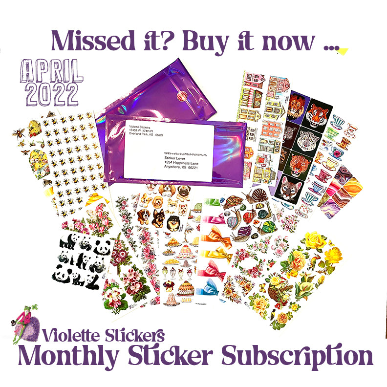 Image of April 2022 Sticker Pack