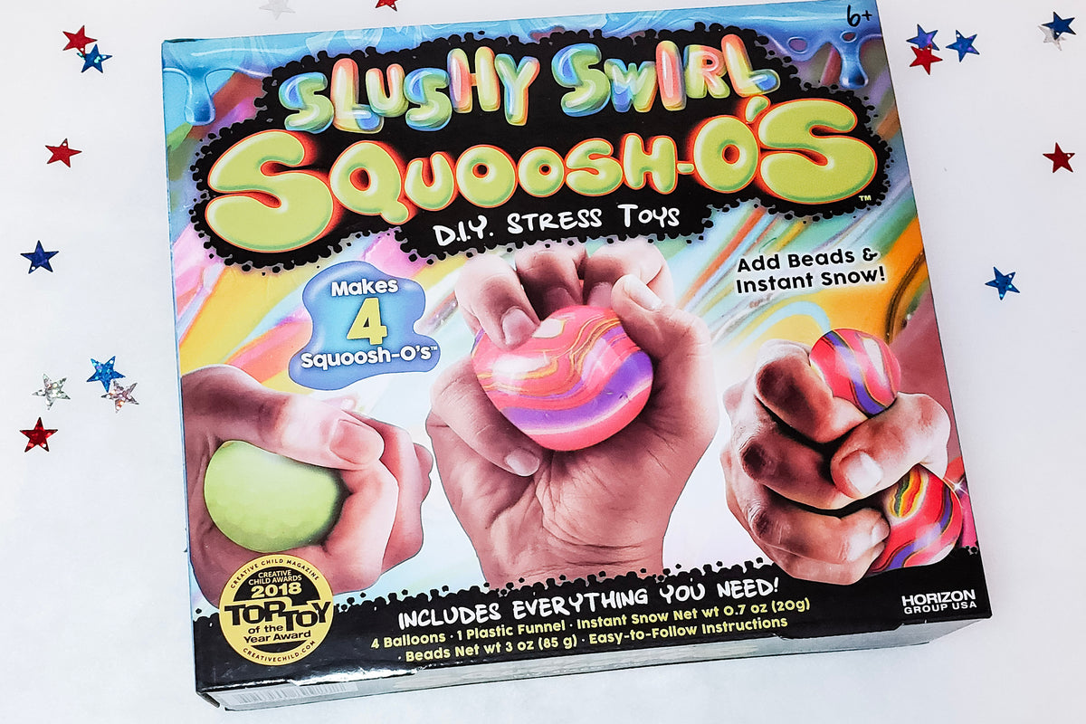 Image of Slushy Swirl Squoosh-O's Stress Balls