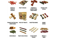 ChewyBox Hypo-allergenic 100 percent natural vegan dog treats