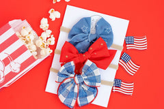 Hair Bow Headband Set Subscription (Set of 3 Bows Per Month)