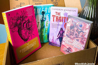 surprise box of 4 books these are 4 fiction books with Science Fiction and Fantasy Genre. perfect for gift and book lovers
