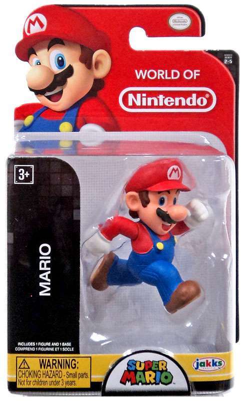 Image of World of Nintendo Super Mario Mario 2.5-Inch Mini Figure [Running]