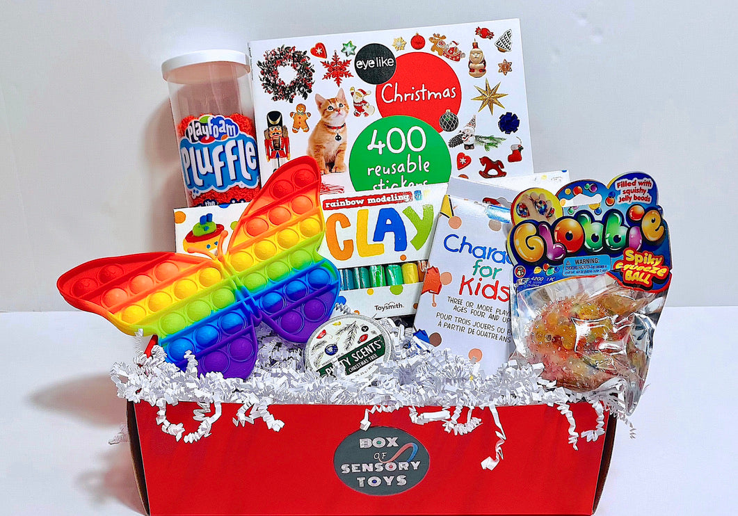 Rainbow Christmas Box