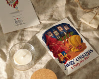 Christmas Card with Puzzles Inside