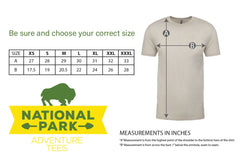 Our sizes are true to everyday tees. They're unisex and are super soft and comfy. They're soon to be your new favorite tees.