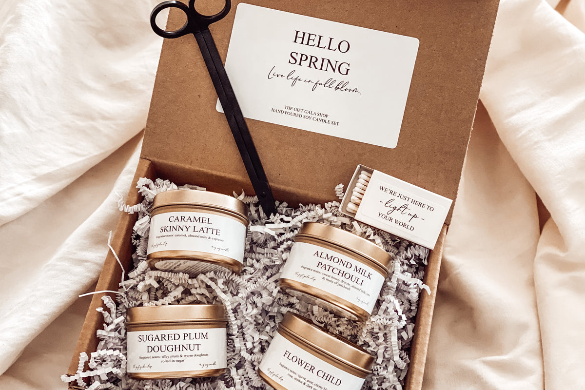The Cozy Candle Sample Box