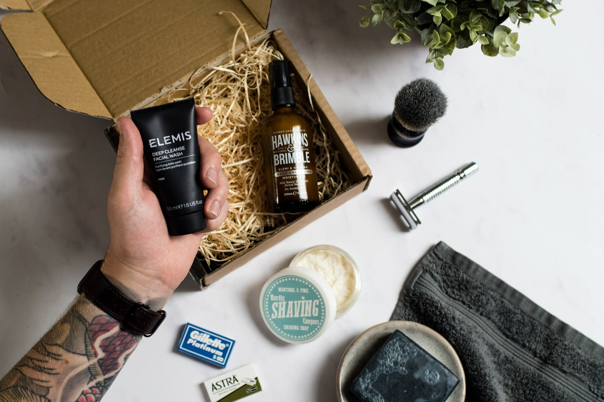 men's grooming subscription box gift