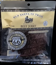 Image of Old Sante Fe Trail Peppered Jerky - 4oz