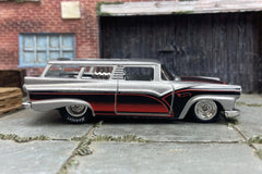 Monthly Hot Wheels Rubber Box: One Custom Mainline Hot Wheels With New Wheels/Rubber Tires Listing!!!