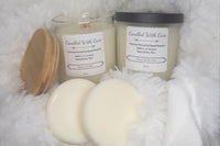 Featured scents of January to bring warmth into your home. French Vanilla Latte and Blueberry Cobbler