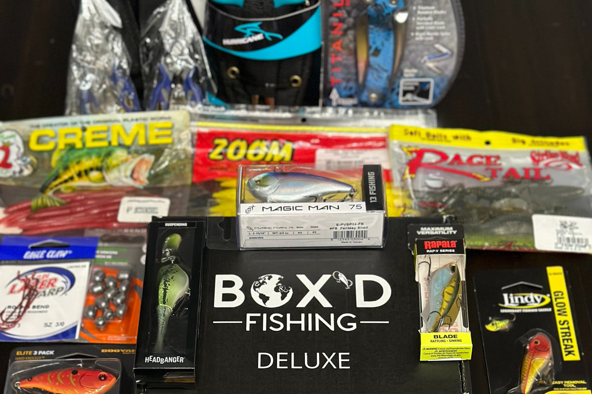 Box'd Fishing - Deluxe 3 month subscription