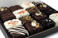 Image of a box of our Summer Combo including our summer flavors, the S'mores Brownie Bite and the Creamsicle Bite.