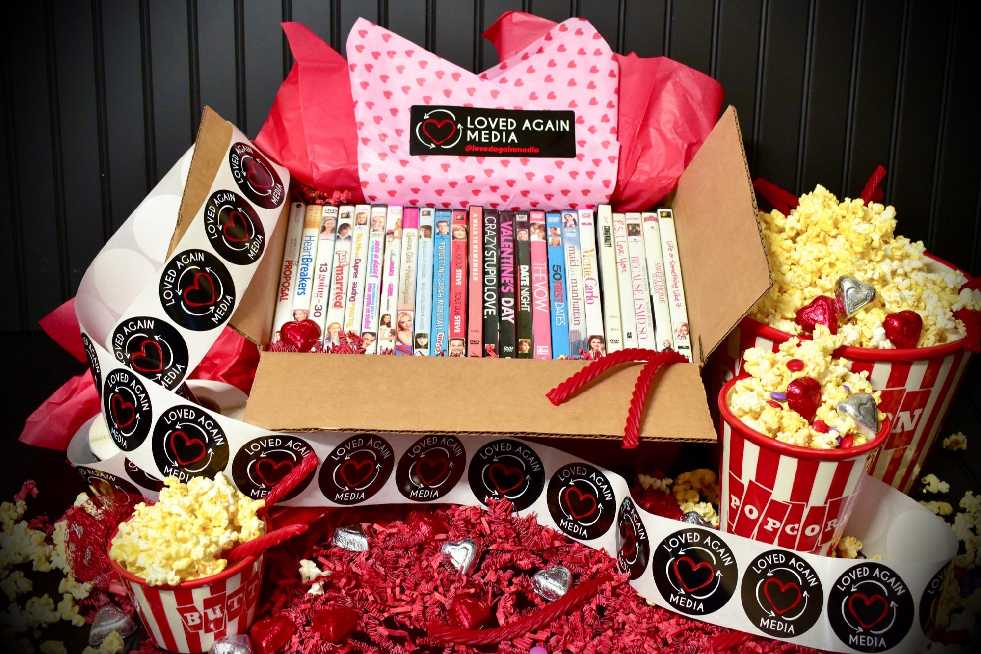 10 DVD Per Month Subscription - Loved Again Media - Shipping